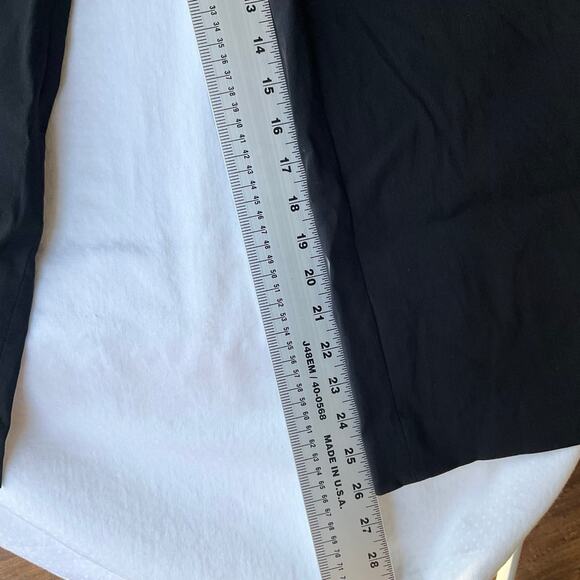 Lane Bryant Women Straight Leg Cropped Pants size 18 Petite, Black - Picture 6 of 10